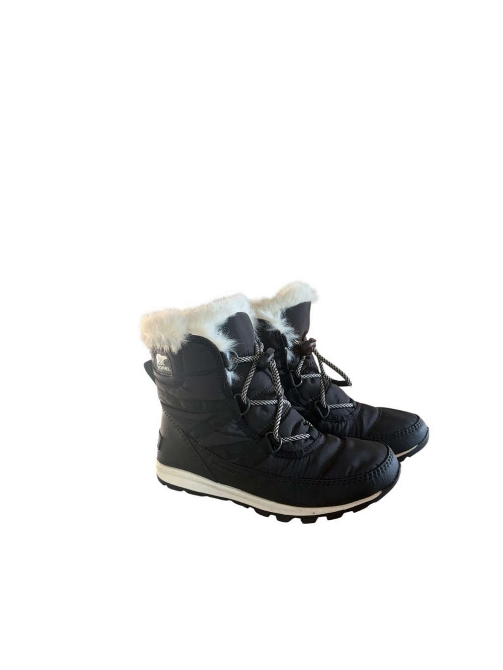 Sorel Girls Whitney Short Lace Waterproof Winter Boots